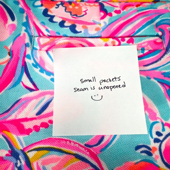 🌴 Lilly Pulitzer 5" Buttercup Low Rise Shorts Isla de Coco Size 4 Retail: $80 - Picture 13 of 15